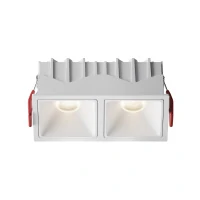 Встраиваемый светильник Downlight Alfa LED 20W, 4000K, Белый (Maytoni Technical, DL043-02-10W4K-SQ-W-1)