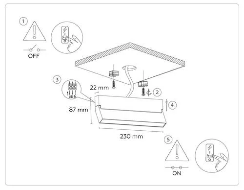 Накладной светильник Ambrella Light TA TA1821 - Amppa.ru