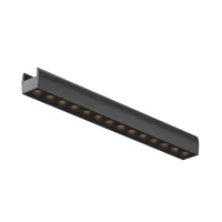 Трековый светильник Гибкая трековая система ELASITY Points, LED 12W, 3000K, Черный (Maytoni Technical, TR162-1-12W3K-M-B)