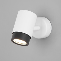 Настенный светильник в стиле лофт 20124/1 белый/ черный (Eurosvet, a056160)