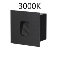 Подсветка Для Лестниц Vitty Nature, Led, Черный (Odeon Light, 6650/1wl3)