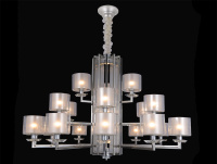 Люстра ALEXANDRA 4400, 21+2xЕ14+LED, хром (Newport, 4412+6+3/C chrome) М0057162