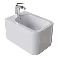 Биде подвесное  Boheme Mane 970-BDT-W белый