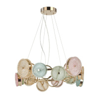 Люстра Caramella L-vision, Led, Золотой (Odeon Light, 5412/95l)