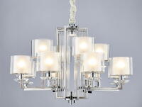Люстра ALEXANDRA 4400, 12xE14, хром (Newport, 4408+4/C chrome) М0058549