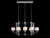 Люстра ALEXANDRA 4400, 8+6xЕ14+LED, хром (Newport, 4408/S chrome) М0057156